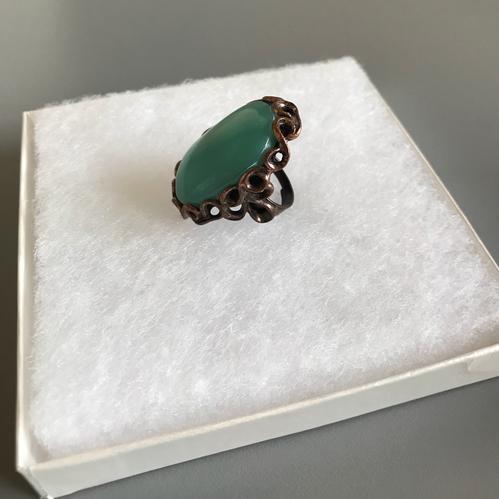 Turquoise Statement Ring - Picture 2 of 6